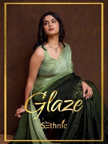 SETHNIC GLAZE 41001 TO 41005 DESIGNER SAREE WHOLESALER IN INDIA